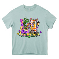 Arona Louisiana LA Mardi Gras Heavy Core Tee - FaDigitalArtStudio