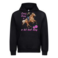 Black classy sassy & a bit bad assy Urban Hoodie - RanaPortraitStore