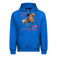 Cobalt classy sassy & a bit bad assy Urban Hoodie - RanaPortraitStore