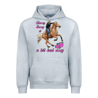 Heather Grey classy sassy & a bit bad assy Urban Hoodie - RanaPortraitStore