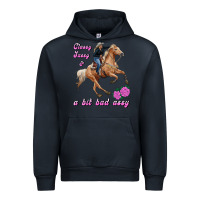 Navy classy sassy & a bit bad assy Urban Hoodie - RanaPortraitStore