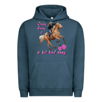 Pigment Midnight Navy classy sassy & a bit bad assy Urban Hoodie - RanaPortraitStore