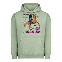Pigment Oil Green classy sassy & a bit bad assy Urban Hoodie - RanaPortraitStore
