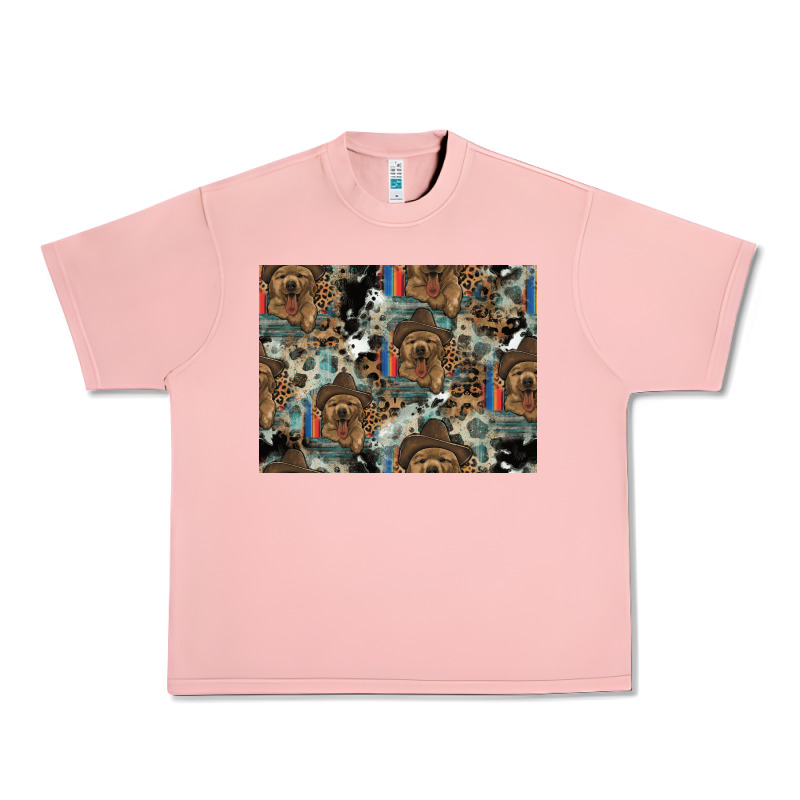 Dog Pattern Urban Heavy Tee by CowhideDigitalArt | Teevron