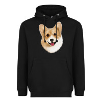 Black Corgi Heavyweight Hoodie - Jasminsmagicworld