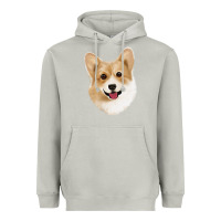 Moon Dust Corgi Heavyweight Hoodie - Jasminsmagicworld
