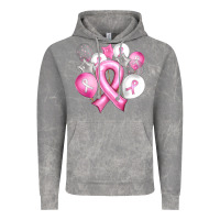 Cloud Rock Balloons cancer ribbon Vintage Hoodie - Artiststas