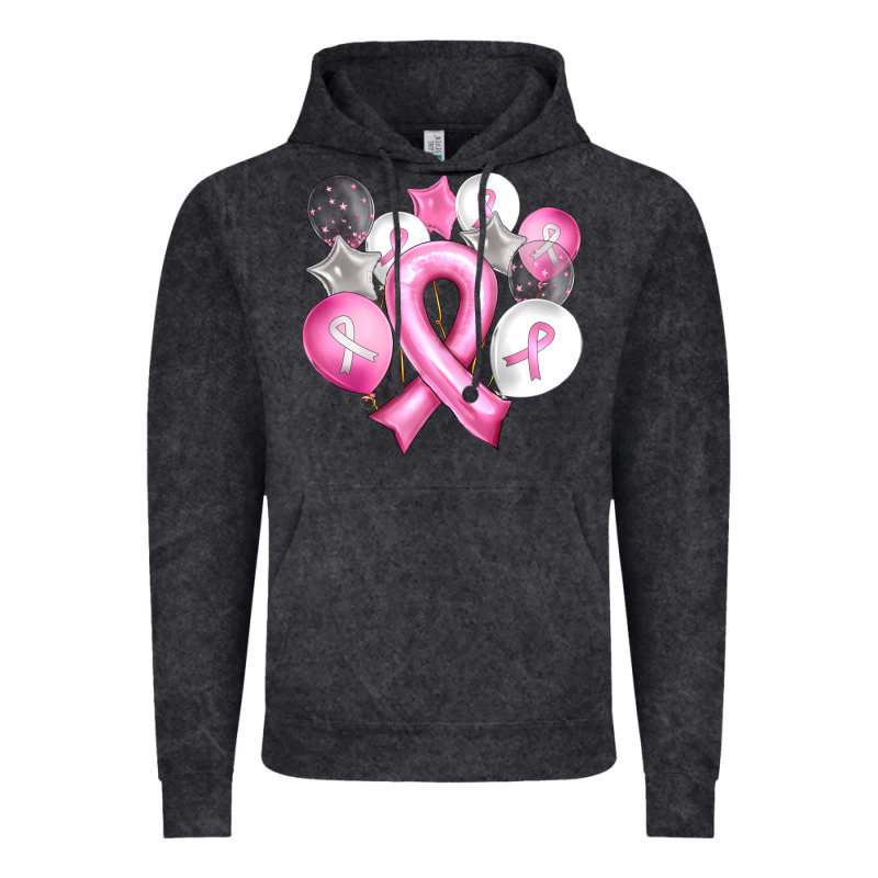 Balloons Cancer Ribbon Vintage Hoodie by Artiststas | Teevron