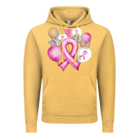 Vintage Mustard Balloons cancer ribbon Vintage Hoodie - Artiststas