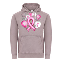 Vintage Zinc Balloons cancer ribbon Vintage Hoodie - Artiststas