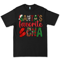 Black Santa's Favorite Cna Premium Tee - BundleAndBundleShop
