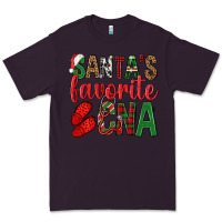 Plum Santa's Favorite Cna Premium Tee - BundleAndBundleShop