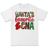 White Santa's Favorite Cna Premium Tee - BundleAndBundleShop