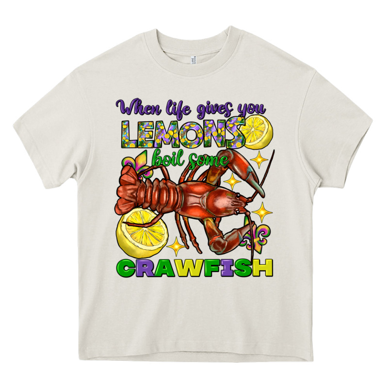 When Life Gives You Lemons Boil Some Crawfish Mard Heavy Core Tee by FaDigitalArtStudio | Teevron
