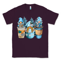 Plum winter coffee gnome Classic Tee - BarkalooDesign
