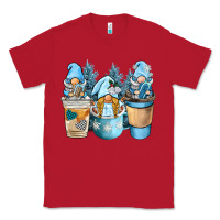 Red winter coffee gnome Classic Tee - BarkalooDesign