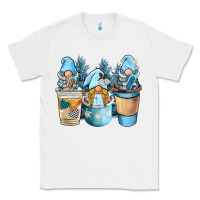 White winter coffee gnome Classic Tee - BarkalooDesign