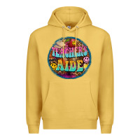 Antique Gold western groovy teachers aide Premium Hoodie - BarkalooDesign