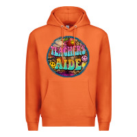 Carrot western groovy teachers aide Premium Hoodie - BarkalooDesign