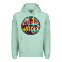 Seafoam western groovy teachers aide Premium Hoodie - BarkalooDesign