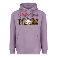 Lavender Shih Tzu Mom Heavyweight Hoodie - Jasminsmagicworld