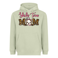 Matcha Shih Tzu Mom Heavyweight Hoodie - Jasminsmagicworld