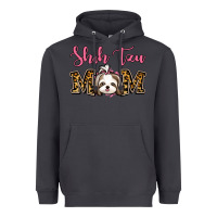 Smoke Shih Tzu Mom Heavyweight Hoodie - Jasminsmagicworld