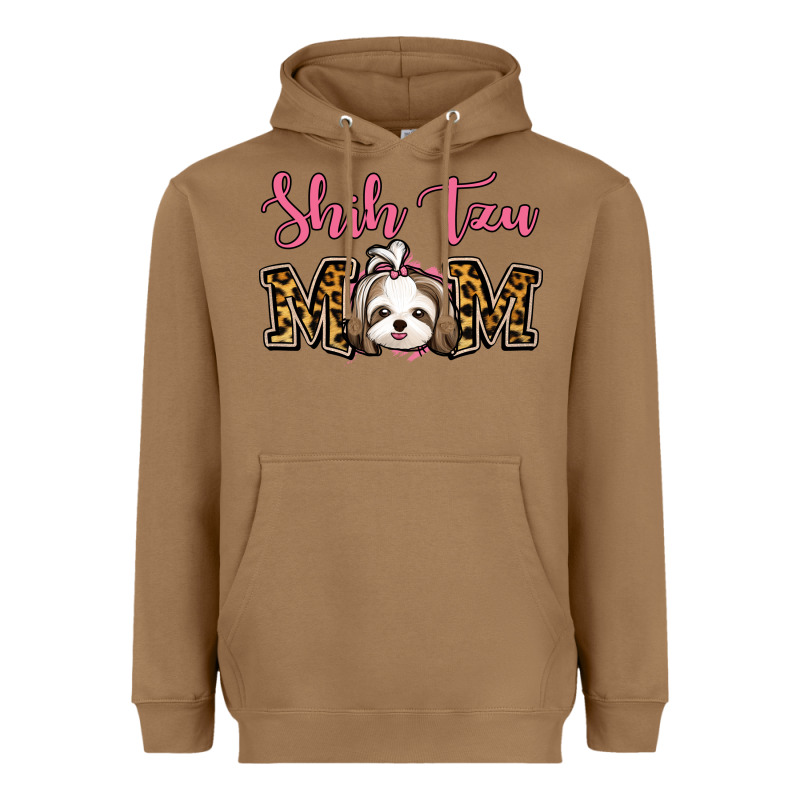 Shih Tzu Mom Heavyweight Hoodie by Jasminsmagicworld | Teevron