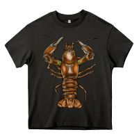 Asphalt Crawfish Heavy Core Tee - FaDigitalArtStudio