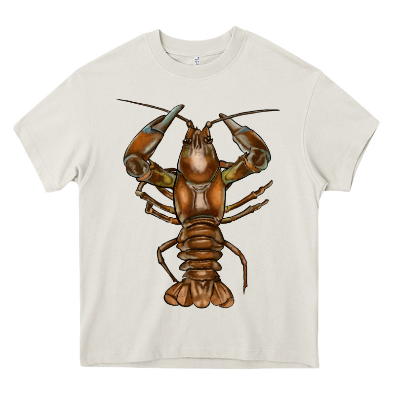 Crawfish Heavy Core Tee by FaDigitalArtStudio | Teevron