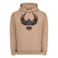 Pigment Burro aztec leopard thunderbird Urban Hoodie - RanaPortraitStore
