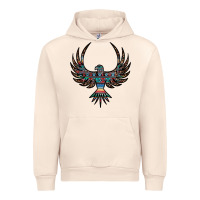 Sandshell aztec leopard thunderbird Urban Hoodie - RanaPortraitStore
