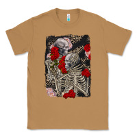 Toasted Coconut Two skeletons hugging Valentine's Day Classic Tee - FaDigitalArtStudio