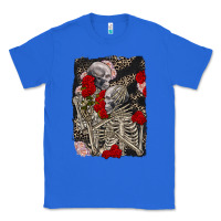 True Royal Two skeletons hugging Valentine's Day Classic Tee - FaDigitalArtStudio