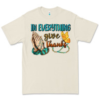 Bone İn Everything Give Thanks Premium Tee - BundleAndBundleShop