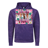 Cloud Purple Breast Cancer Together Fight Vintage Hoodie - Artiststas