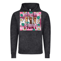 Vintage Black Breast Cancer Together Fight Vintage Hoodie - Artiststas