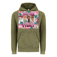 Vintage Olive Breast Cancer Together Fight Vintage Hoodie - Artiststas