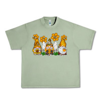 Oil Green Honey Gnome Urban Heavy Tee - CowhideDigitalArt