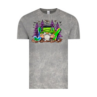 Cloud Rock Joy Halloween Gnome Vintage Tee - CowhideDigitalArt