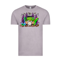 Vintage Zinc Joy Halloween Gnome Vintage Tee - CowhideDigitalArt