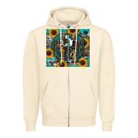 Sandshell western blessed sunflower's Zipper Hoodie - RanaPortraitStore