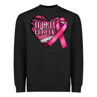Black tackle cancer Heavyweight Sweatshirt - RanaPortraitStore