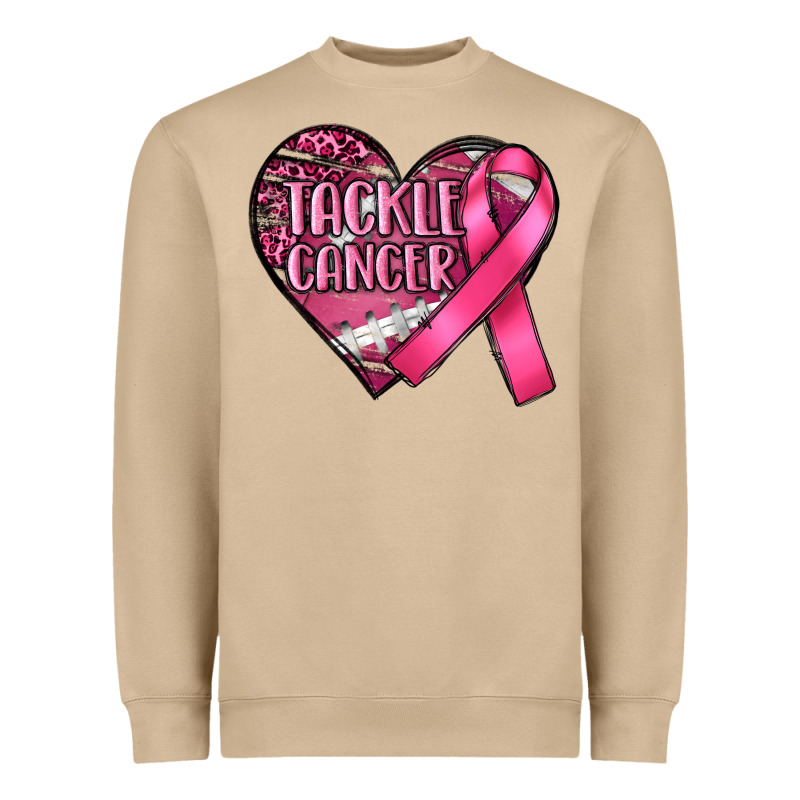 Tackle Cancer Heavyweight Sweatshirt by RanaPortraitStore | Teevron