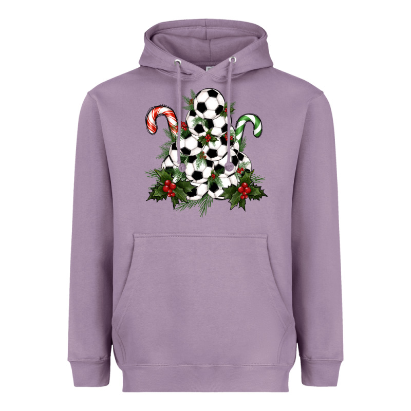 Soccer Tree Christmas Heavyweight Hoodie by RanaPortraitStore | Teevron