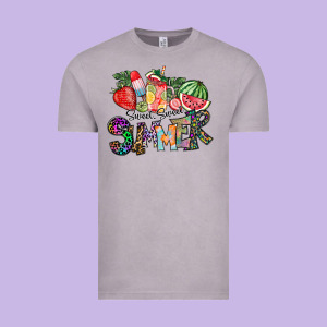 Sweet Sweet Summer Vintage Tee Designed By Cowhidedigitalart