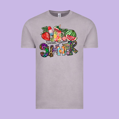 Sweet Sweet Summer Vintage Tee Designed By Cowhidedigitalart