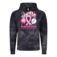 Cloud Black Balloons cancer ribbon survivor Vintage Hoodie - Artiststas