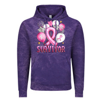 Cloud Purple Balloons cancer ribbon survivor Vintage Hoodie - Artiststas