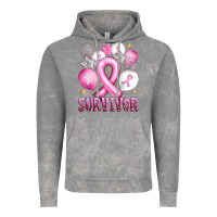 Cloud Rock Balloons cancer ribbon survivor Vintage Hoodie - Artiststas